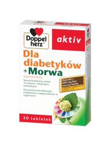 Doppelherz aktiv Dla diabetyków + Morwa