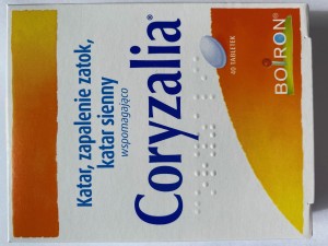 CORYZALIA – katar, zapalenie zatok, nieżyt