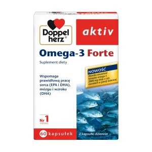 Doppelherz aktiv Omega-3 Forte 60 kapsułek