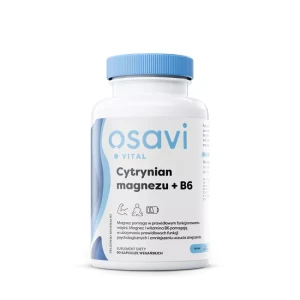Cytrynian magnezu + B6