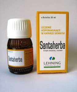 SANTAHERBA 30ml- astma oskrzelowa, katar sienny, alergie
