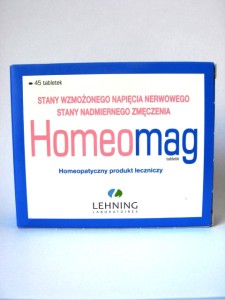HOMEOMAG - niedobory magnezu, zaburzenia snu