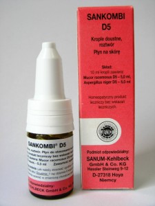 SANKOMBI D5 krople - nawracające zakażenia, alergie