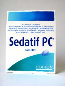 SEDATIF – bezsenność, zaburzenia snu spowodowane stresem